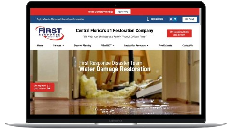 new restoration company website