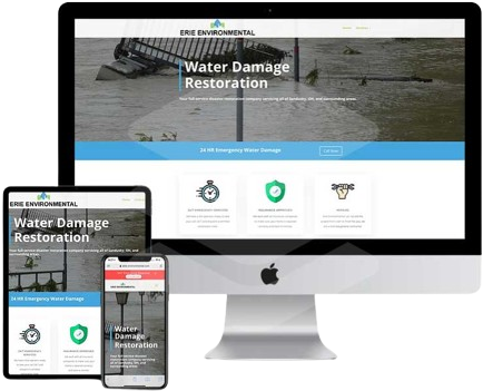new restoration website design